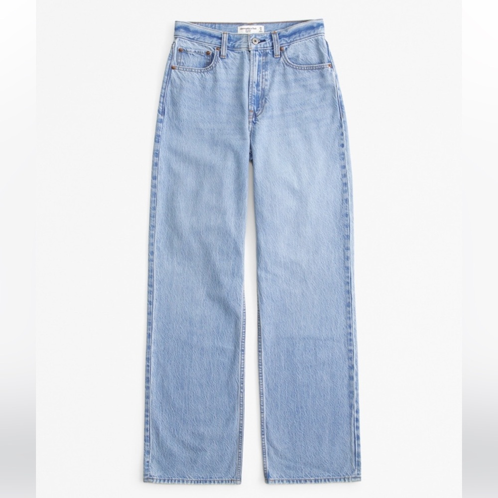 Abercrombie Loose Curve Love Jean